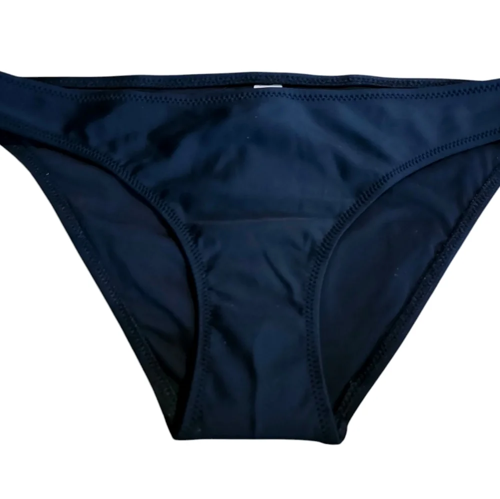 Solid & Striped Eva Bikini Bottom in Black NWT Size Small